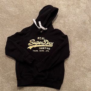 Superdry black hoodie